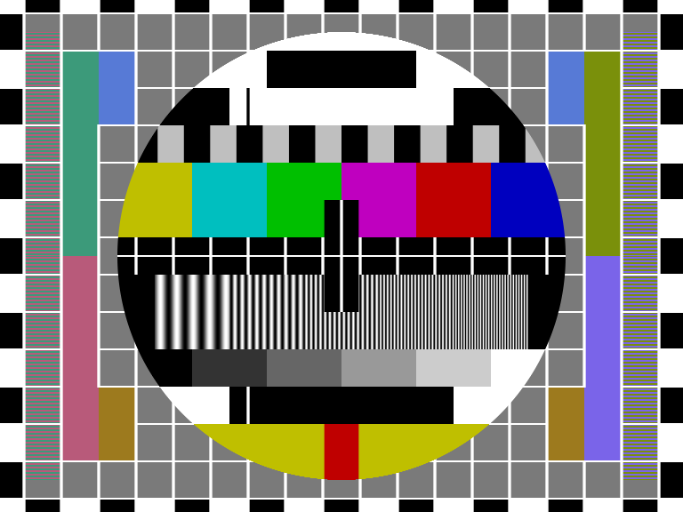 Philips PM5544-testbeeld